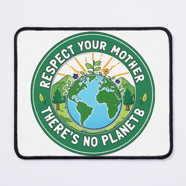 Item preview, Save The Planet Respect Your Mother Because There Is No Planet B designed and sold by SkeletonsDanger.