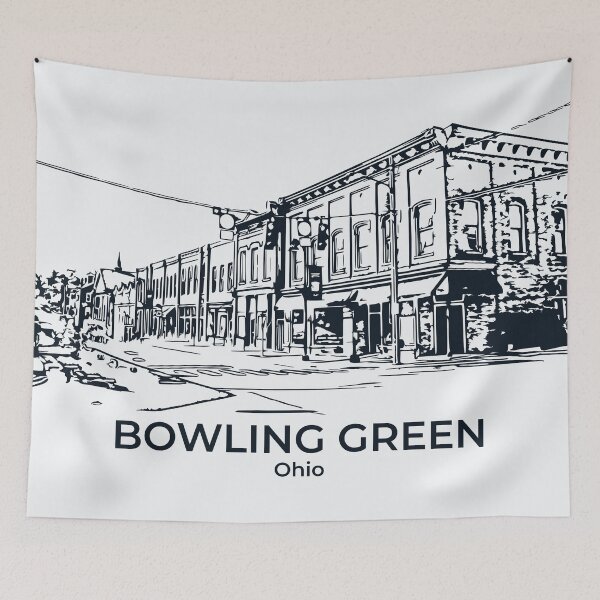 Item preview, Bowling Green - Ohio designed and sold by Lakeric Cityscapes.