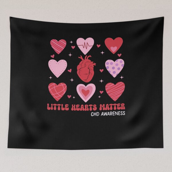 Item preview, Little Hearts Matter Chd Awareness designed and sold by krystalRomanart.
