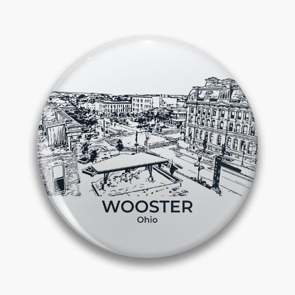 Item preview, Wooster - Ohio designed and sold by Lakeric Cityscapes.