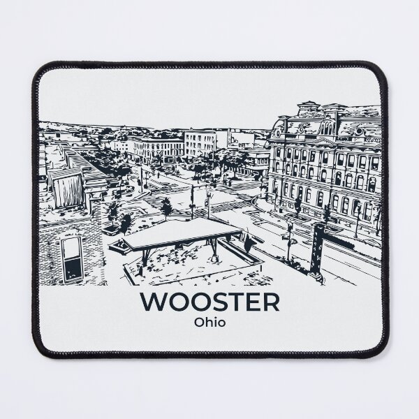 Item preview, Wooster - Ohio designed and sold by Lakeric Cityscapes.