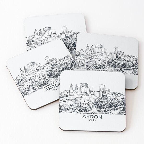Item preview, Akron - Ohio designed and sold by Lakeric Cityscapes.