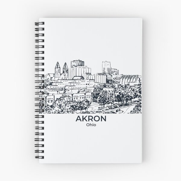 Item preview, Akron - Ohio designed and sold by Lakeric Cityscapes.