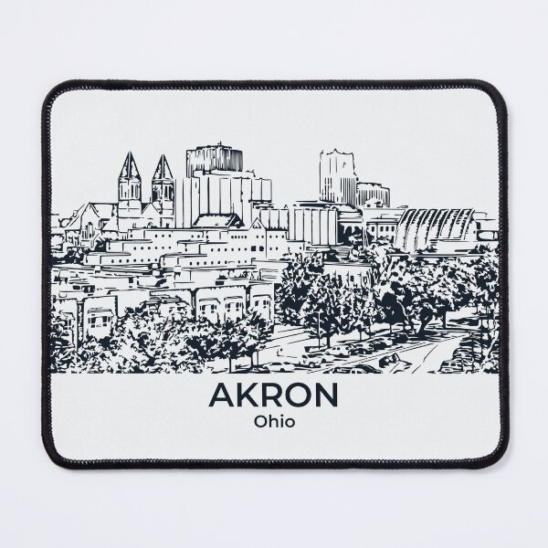 Item preview, Akron - Ohio designed and sold by Lakeric Cityscapes.