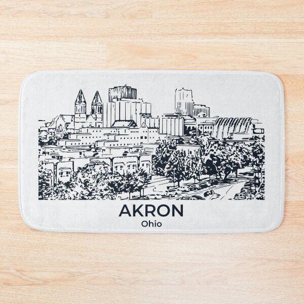 Item preview, Akron - Ohio designed and sold by Lakeric Cityscapes.