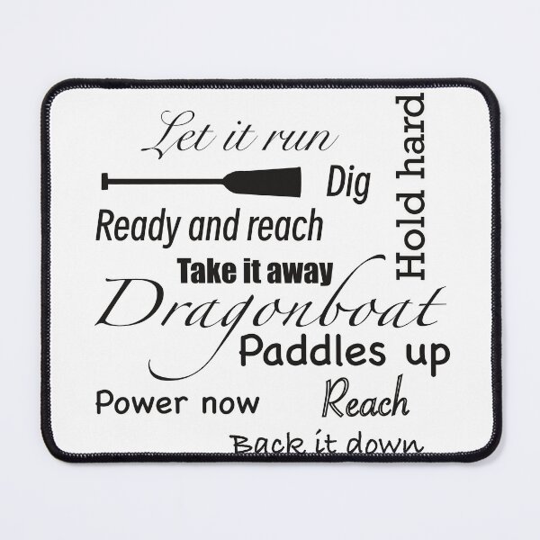 Item preview, Dragonboat Word Art - Coach Calls and Team Commands designed and sold by Sharuss.