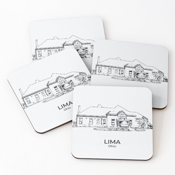 Item preview, Lima - Ohio designed and sold by Lakeric Cityscapes.