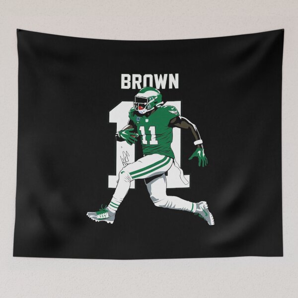 Item preview, A.J. Brown Eagles #11 Minimalist Art designed and sold by TheArtOfCar.