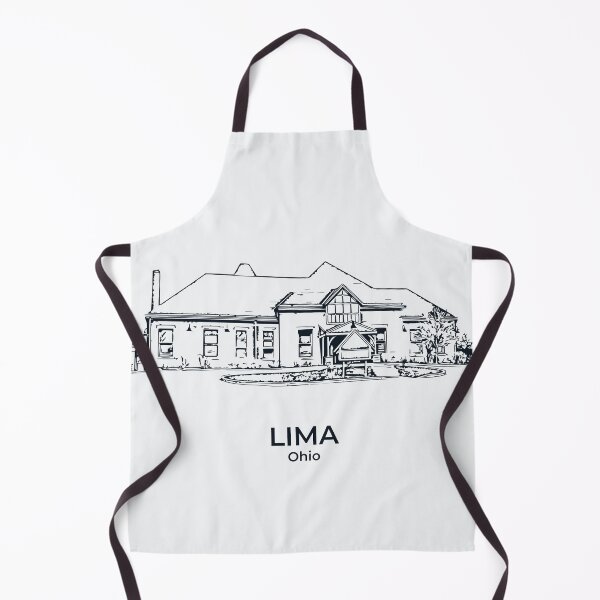 Aperçu de l'œuvre Lima - Ohio créée et vendue par Lakeric Cityscapes.