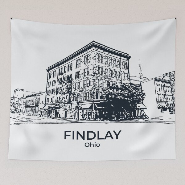Item preview, Findlay - Ohio designed and sold by Lakeric Cityscapes.