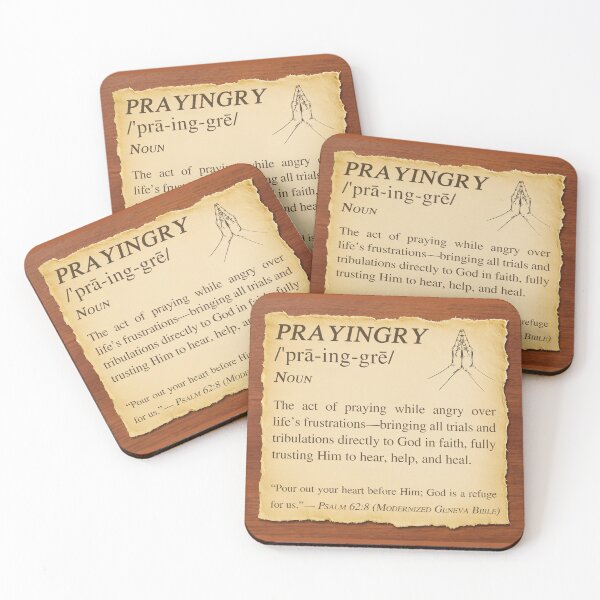Item preview, Prayingry Defined - Praying Through Anger designed and sold by Pastor Reeves Studio.