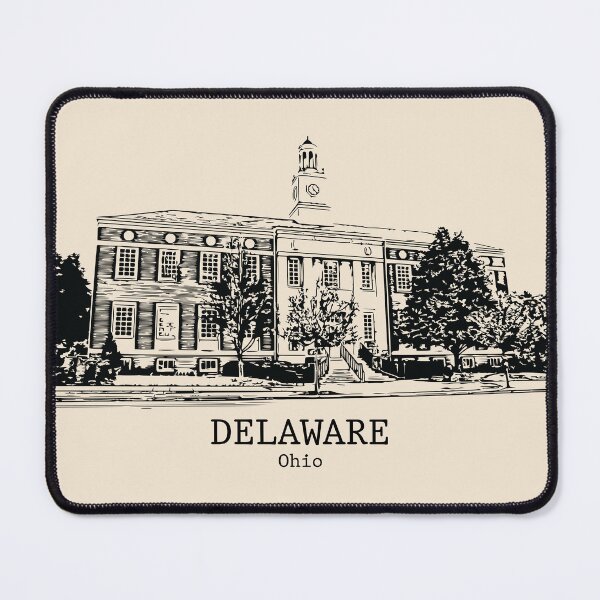 Item preview, Delaware - Ohio designed and sold by Lakeric Cityscapes.