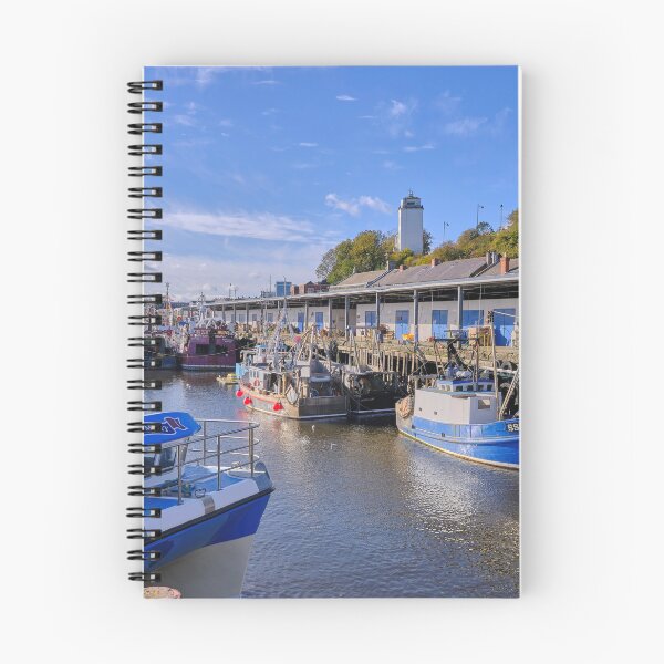 Item preview, Fishing Boats at North Shields Fish Quay designed and sold by Violaman.
