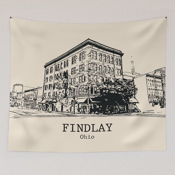 Item preview, Findlay - Ohio designed and sold by Lakeric Cityscapes.