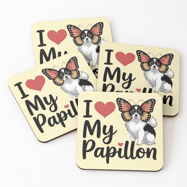 Item preview, I love my Papillon designed and sold by Pixel Palace.
