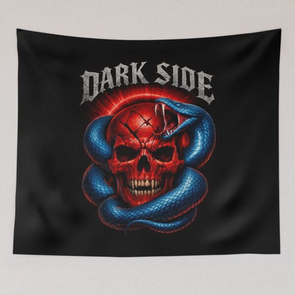 Item preview, Dark Side Serpent Skull designed and sold by SidTastic .