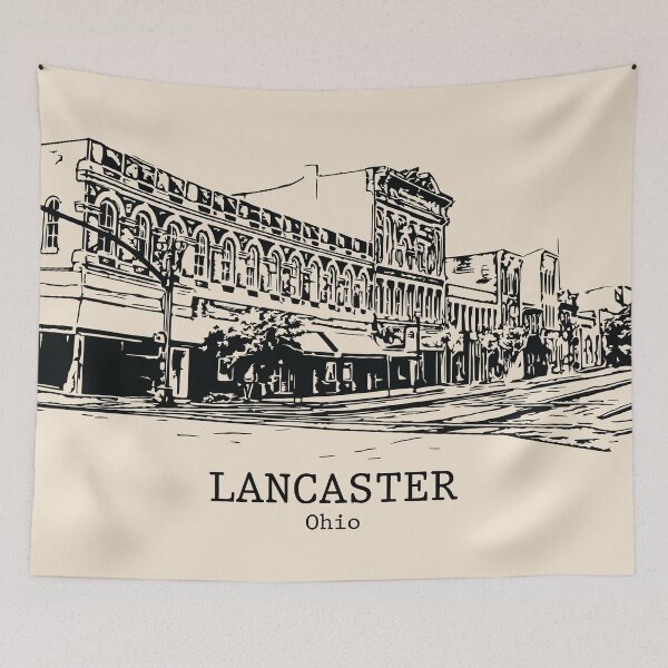 Item preview, Lancaster - Ohio designed and sold by Lakeric Cityscapes.