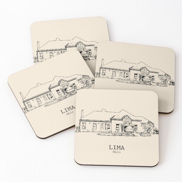 Item preview, Lima - Ohio designed and sold by Lakeric Cityscapes.