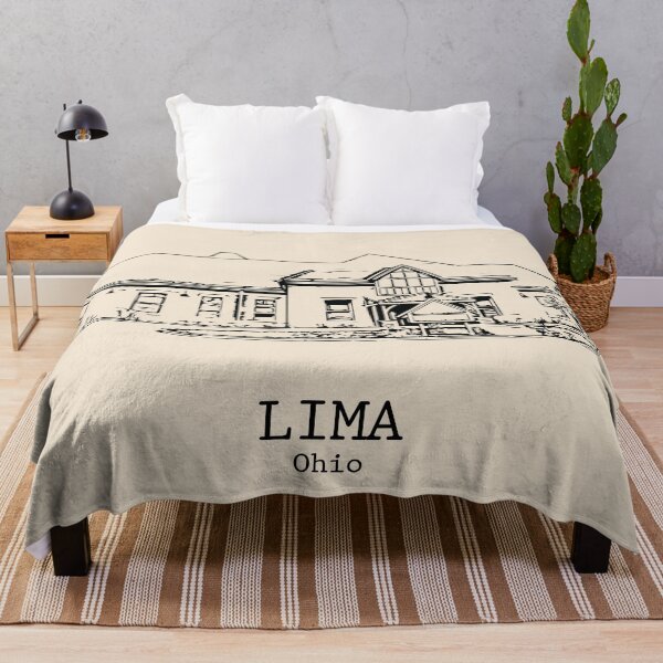 Item preview, Lima - Ohio designed and sold by Lakeric Cityscapes.