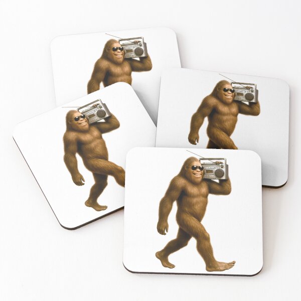 Item preview, Funny Sasquatch 80's Boombox Vibes - Retro Bigfoot 1980's Humor designed and sold by WilderRoads.