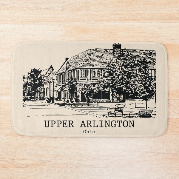 Artikelvorschau, Oberes Arlington – Ohio entworfen und verkauft von Lakeric Cityscapes.