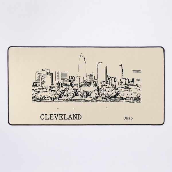 Artikelvorschau, Cleveland, Ohio entworfen und verkauft von Lakeric Cityscapes.
