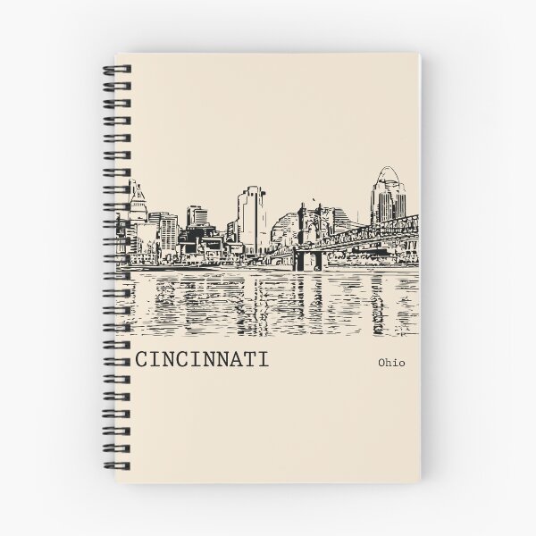 Aperçu de l'œuvre Cincinnati Ohio créée et vendue par Lakeric Cityscapes.