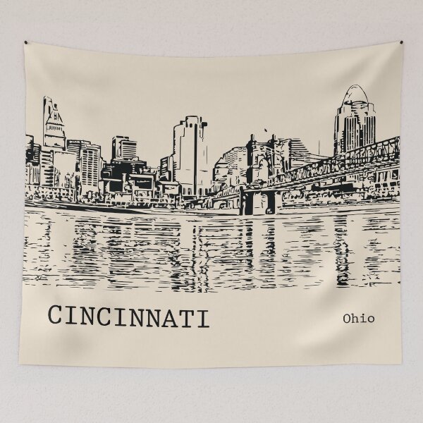Item preview, Cincinnati Ohio designed and sold by Lakeric Cityscapes.