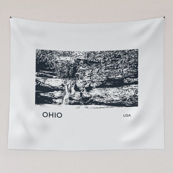 Artikelvorschau, Ohio USA entworfen und verkauft von Lakeric Cityscapes.
