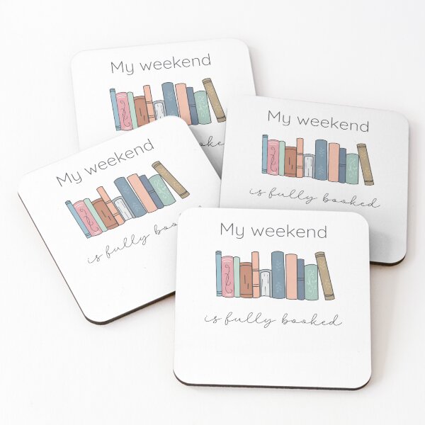 Item preview, My Weekend Is Fully Booked designed and sold by krystalRomanart.