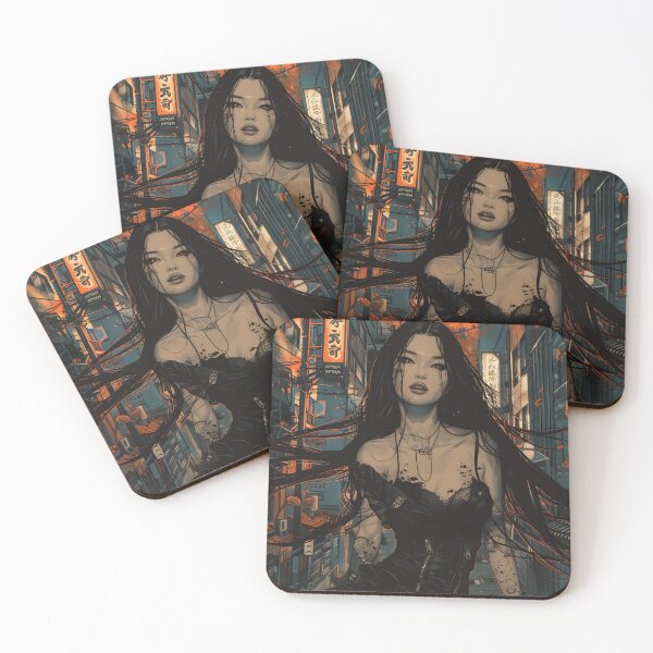 Item preview, Urban Shadow: Goth Muse in Tokyo Sunset Alley designed and sold by QNTR CULT.