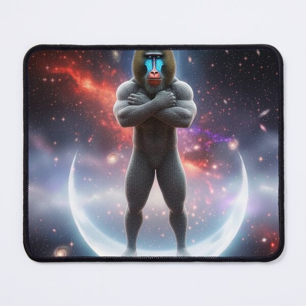 Item preview, Cosmic Mandrill - Selene designed and sold by Cosmic Zoo.