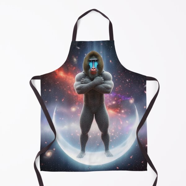Item preview, Cosmic Mandrill - Selene designed and sold by Cosmic Zoo.