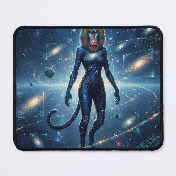 Item preview, Cosmic Mandrill - Sagan designed and sold by Cosmic Zoo.