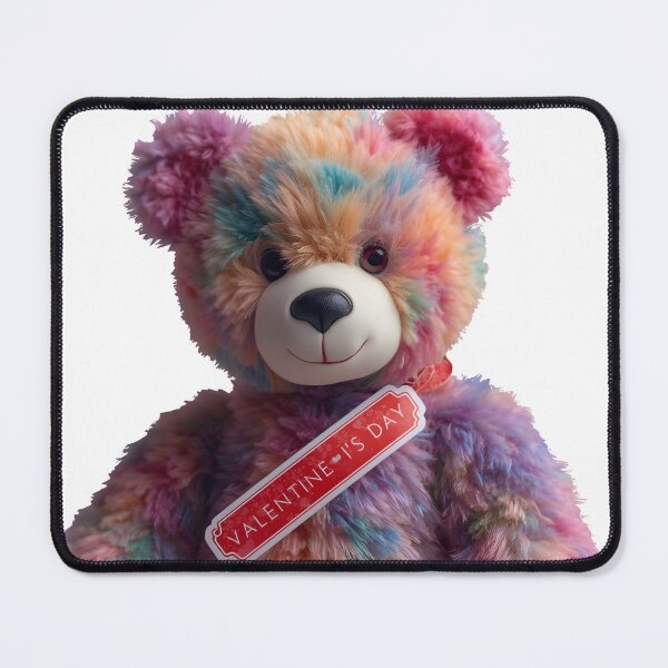 Item preview, Plush Valentine Teddy Bear Love Sticker designed and sold by Teewave-Ashish.
