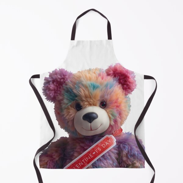 Item preview, Plush Valentine Teddy Bear Love Sticker designed and sold by Teewave-Ashish.