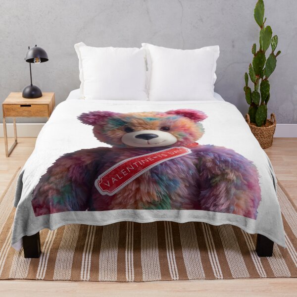 Item preview, Plush Valentine Teddy Bear Love Sticker designed and sold by Teewave-Ashish.