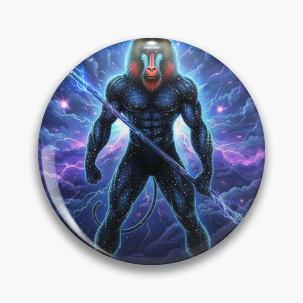 Item preview, Cosmic Mandrill - Orion designed and sold by Cosmic Zoo.
