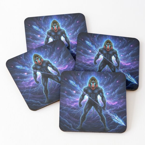 Item preview, Cosmic Mandrill - Orion designed and sold by Cosmic Zoo.