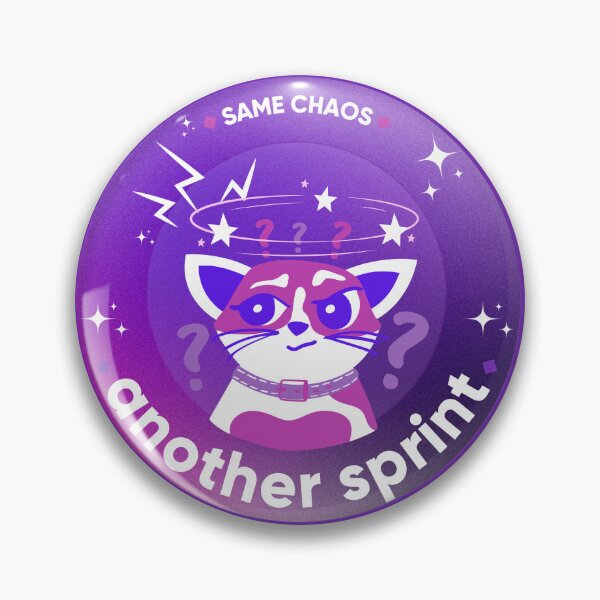 Item preview, Another sprint. Same chaos. UX Research & Product& Developer Design Humor. Designer's life.  designed and sold by Artio-ArtShop.