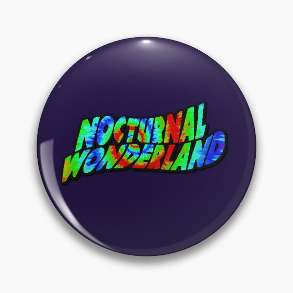 Item preview, Nocturnal Festival Tie Dye Rave Logo Merch Music Camping Art  designed and sold by FestDrip.