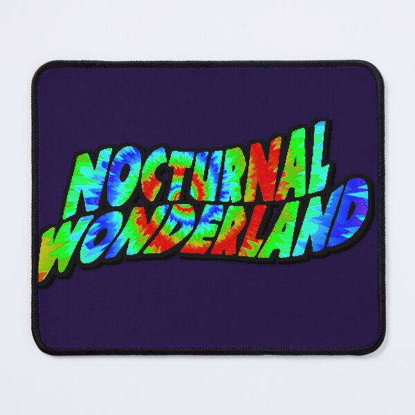 Item preview, Nocturnal Festival Tie Dye Rave Logo Merch Music Camping Art designed and sold by FestDrip.