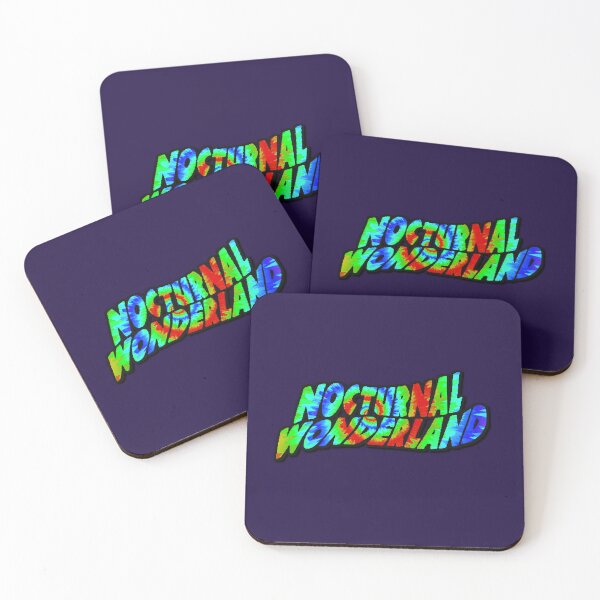 Item preview, Nocturnal Festival Tie Dye Rave Logo Merch Music Camping Art  designed and sold by FestDrip.