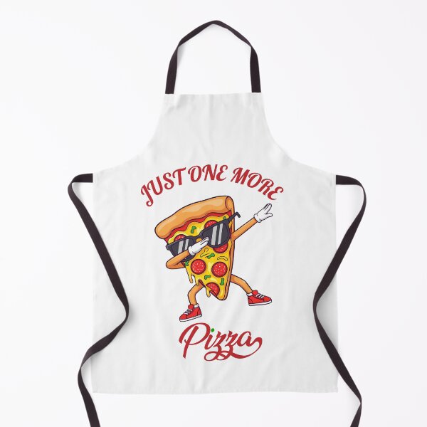 Artikelvorschau, Nur noch eine Pizza | Lustige Kochschürze entworfen und verkauft von RALYSHOP.