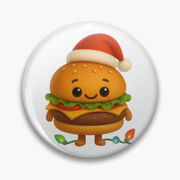 Item preview, Christmas Hamburger designed and sold by Sillytoe.