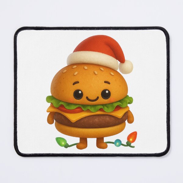 Item preview, Christmas Hamburger designed and sold by Sillytoe.