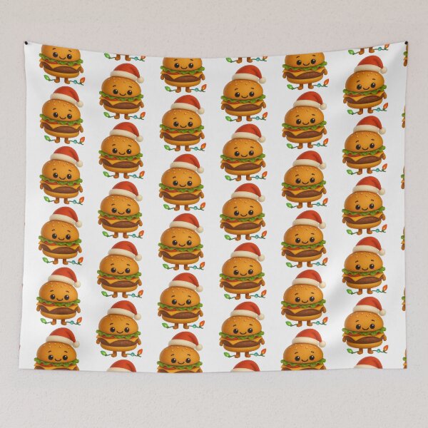 Item preview, Christmas Hamburger designed and sold by Sillytoe.