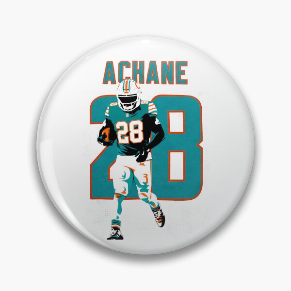 Item preview, De’Von Achane Dolphins #28 Minimalist Art designed and sold by TheArtOfCar.