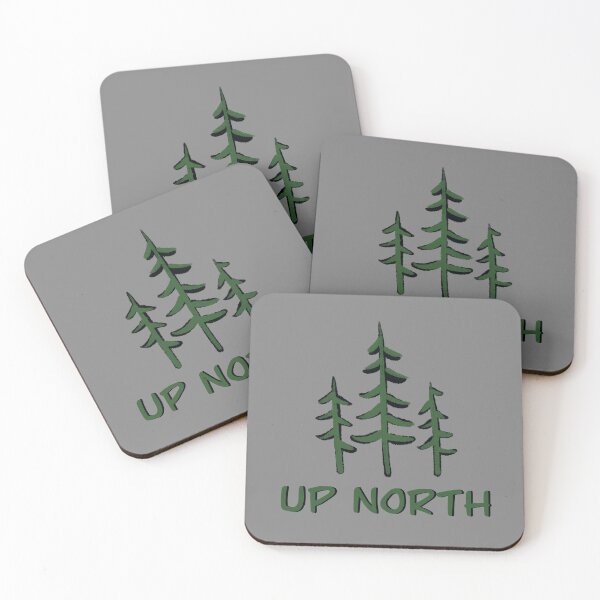 Item preview, Rustic simple Up north design | up north pine trees designed and sold by hollycooper.