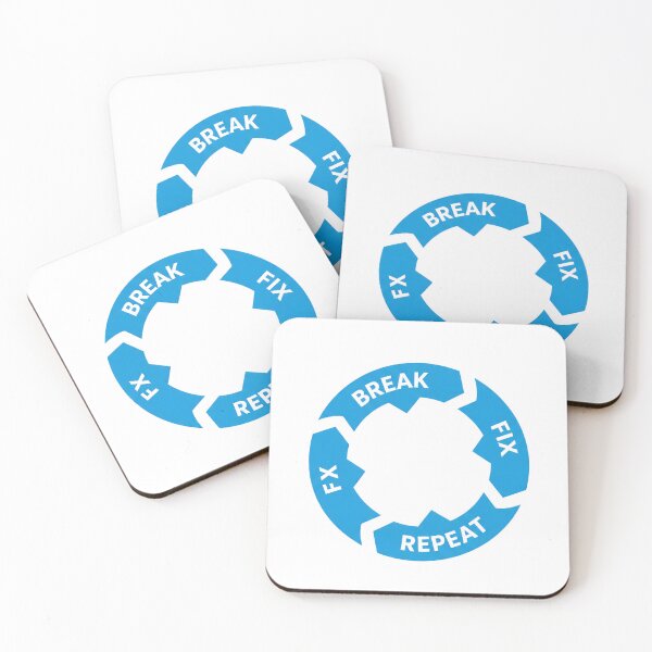 Item preview, Software Tester Break Fix Repeat Loop Design designed and sold by us-products.